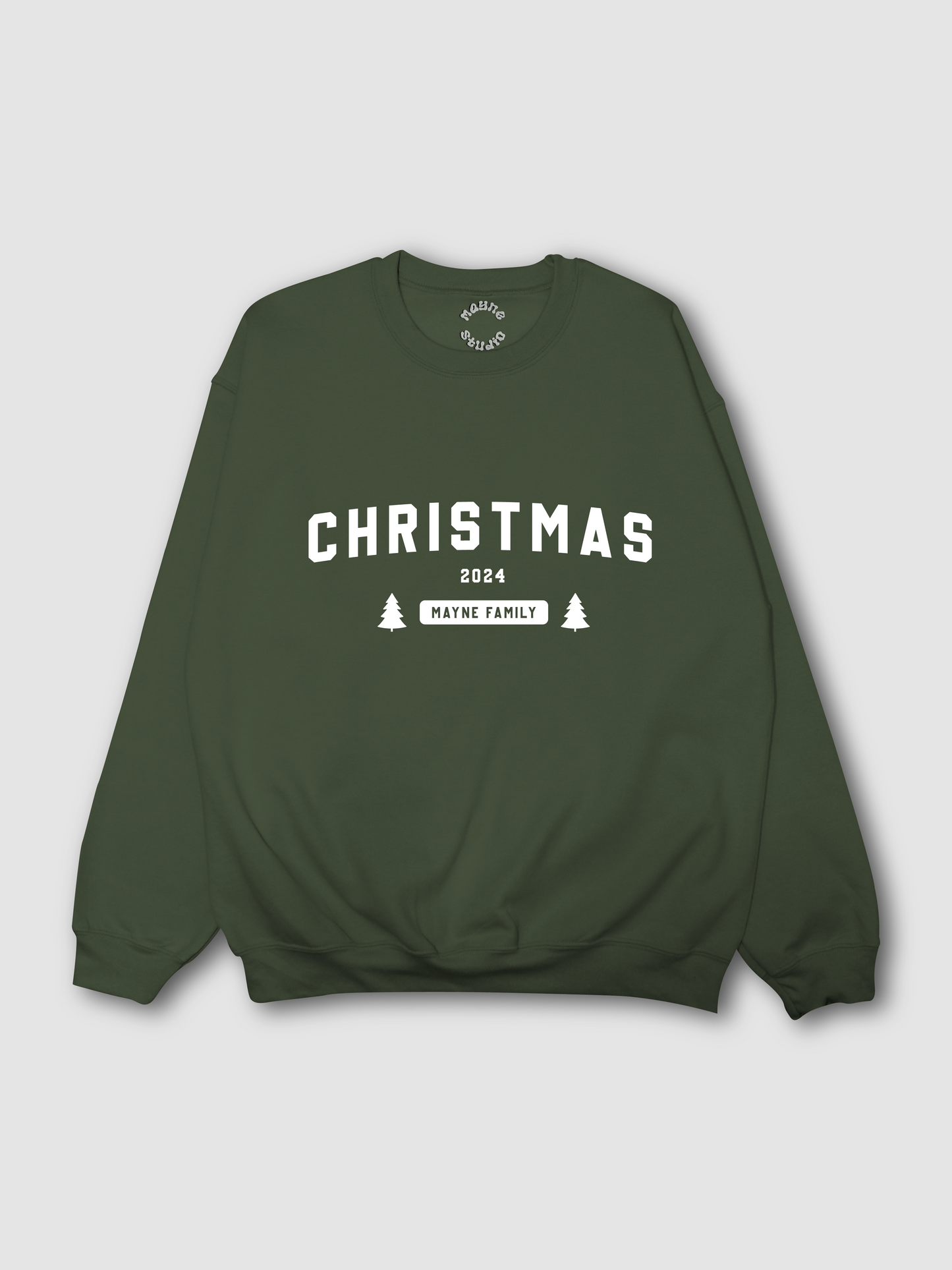 Personalized Family Christmas Sweater - Sports