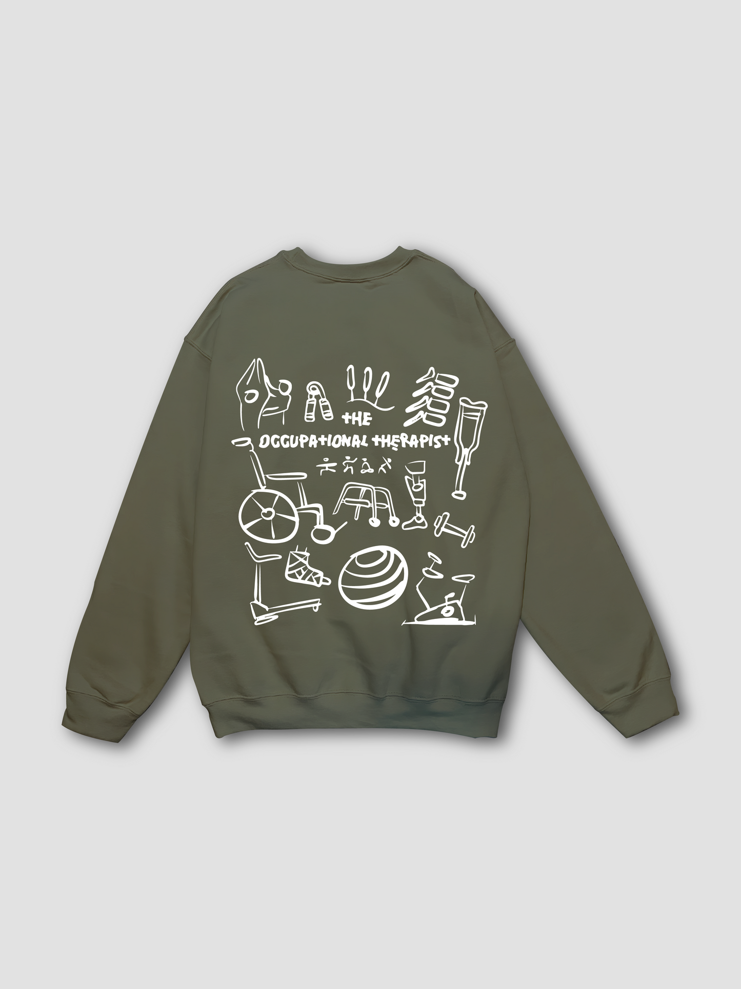 Therapist : OT, PT, MT, TA - Crewneck