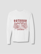 Outdoor Locals Long Sleeve T-Shirt White