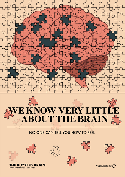 The Puzzled Brain - Print