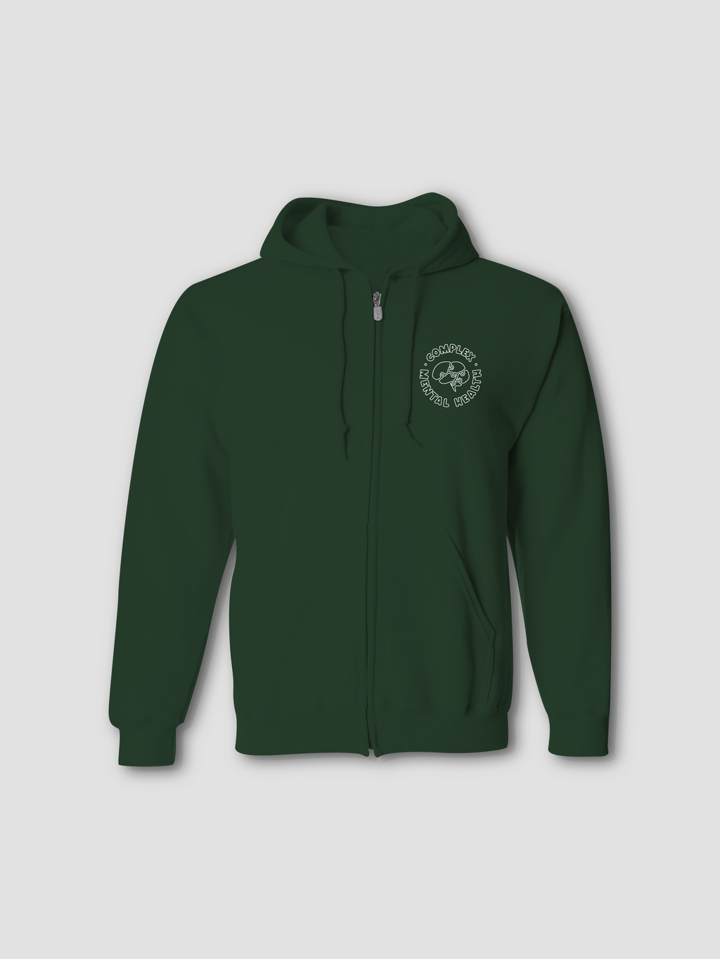 Complex Mental Health - Zip-Up Hoodie