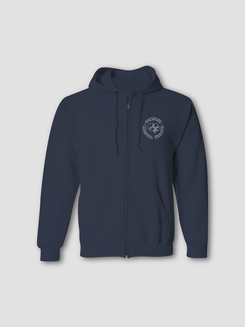 Complex Mental Health - Zip-Up Hoodie