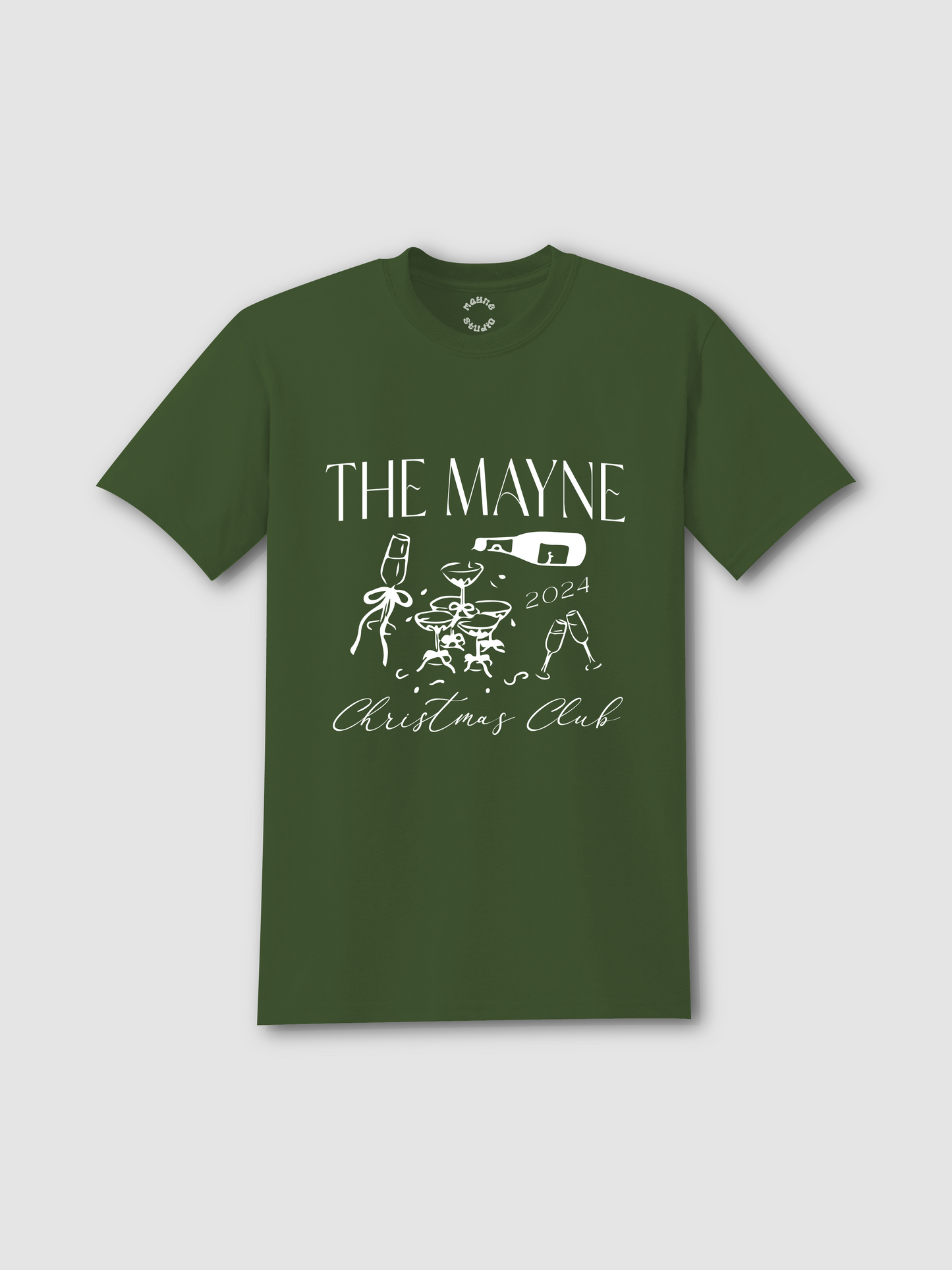 Personalized Family Christmas T-Shirt - Club