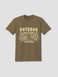 Outdoor Locals T-Shirt Washed Espresso