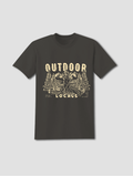 Outdoor Locals T-Shirt Washed Black