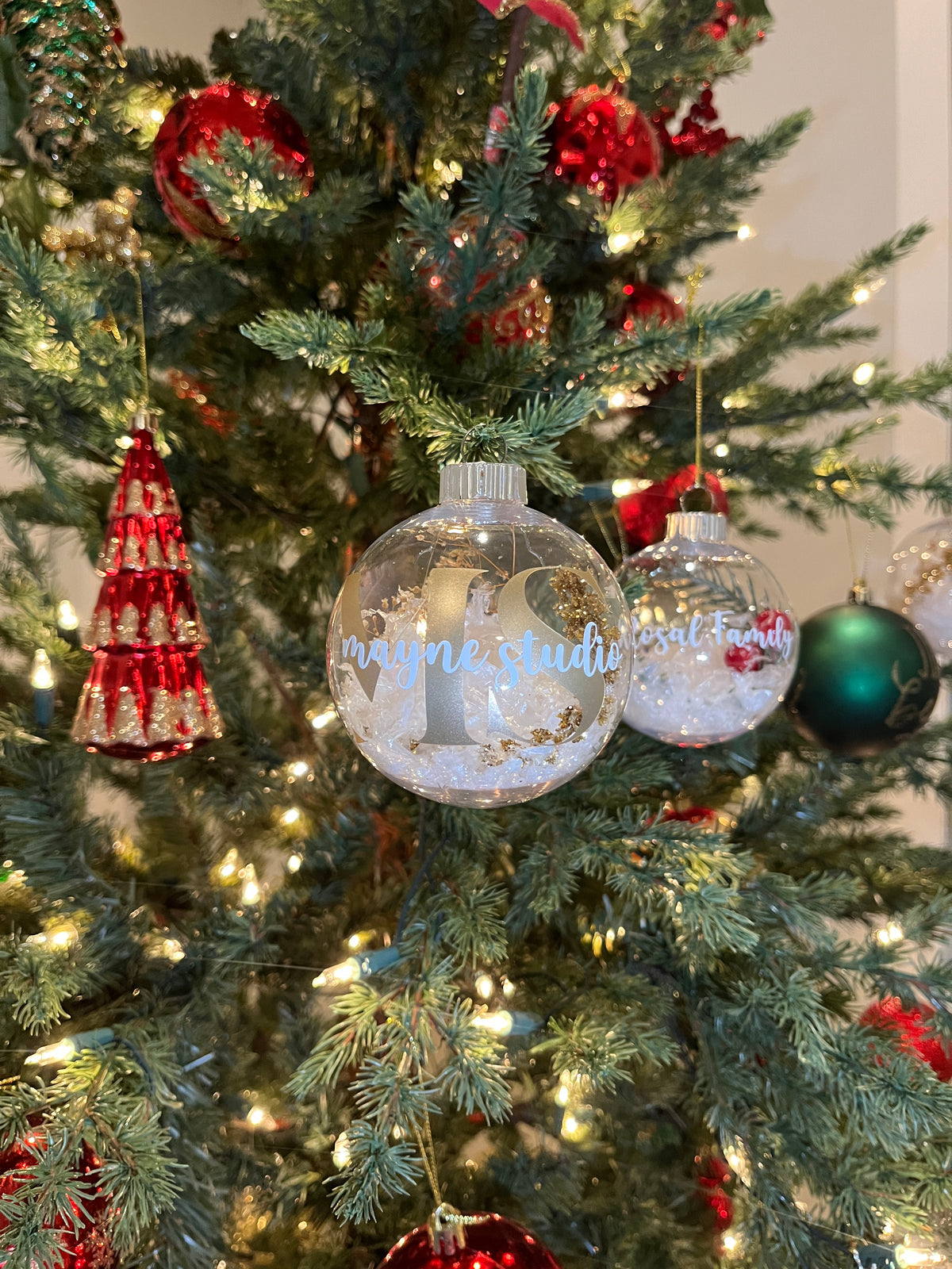 Christmas Ball 4 Set - Personalized