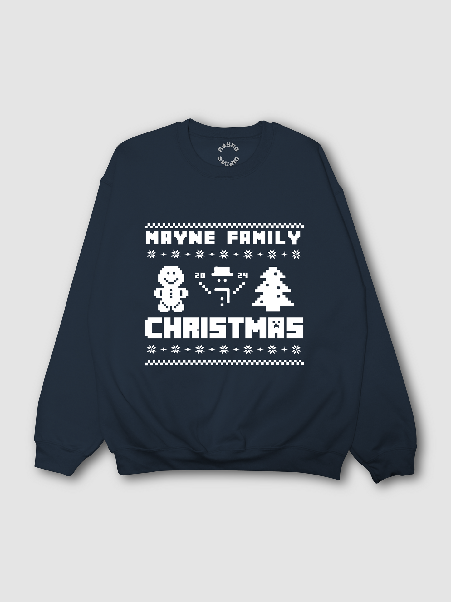 Personalized Family Christmas Sweater - Ugly Sweater