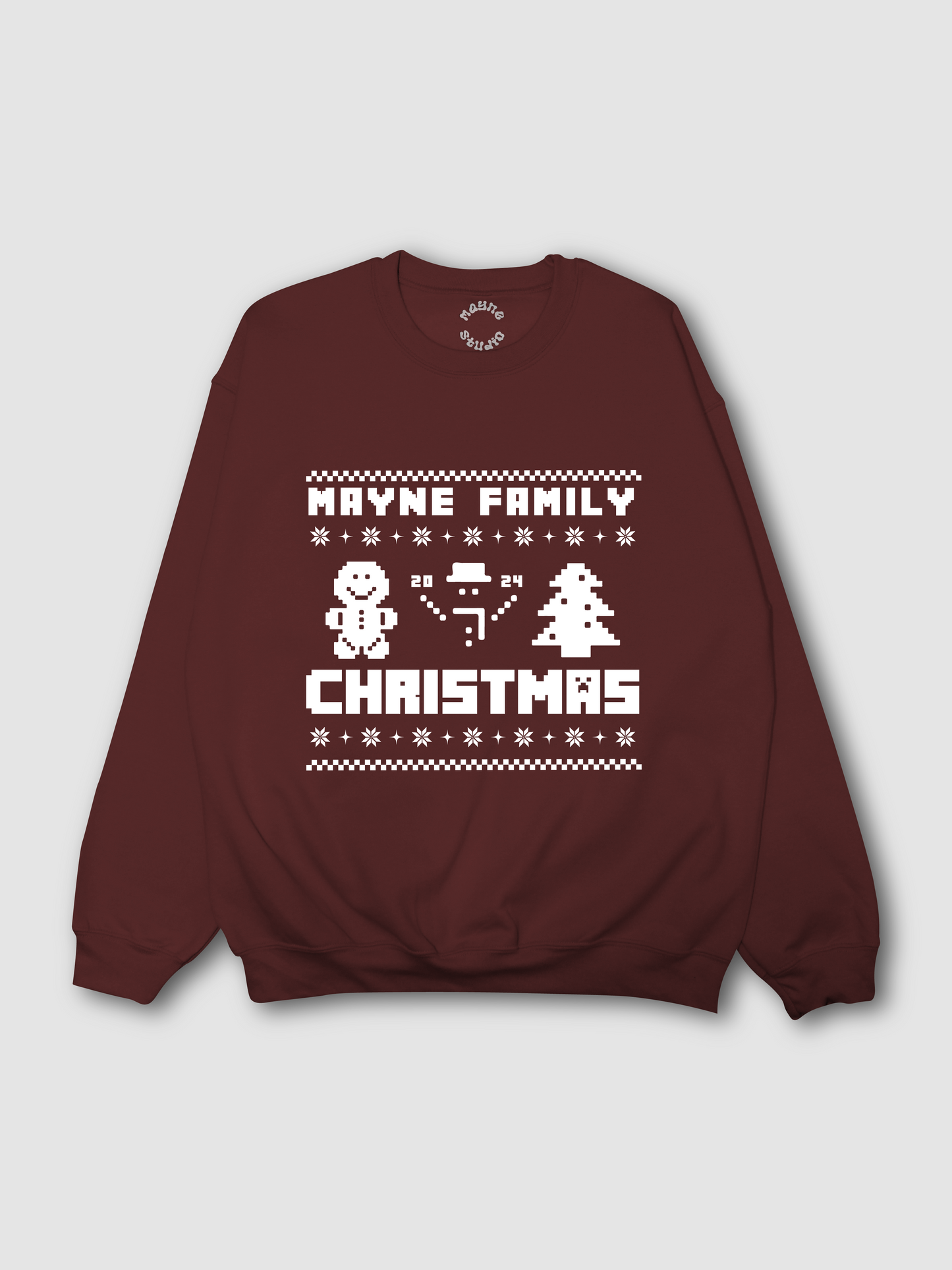 Personalized Family Christmas Sweater - Ugly Sweater