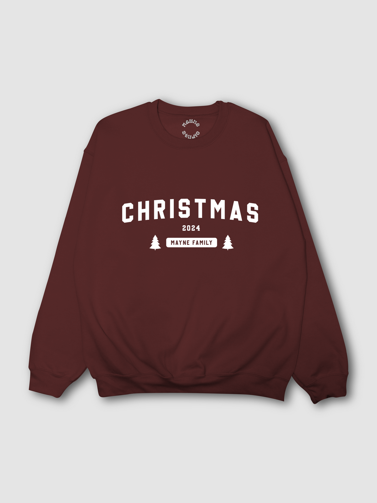 Personalized Family Christmas Sweater - Sports