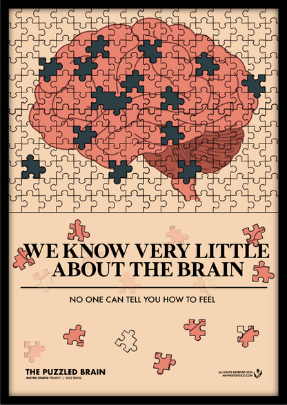 The Puzzled Brain - Print